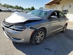 Salvage cars for sale from Copart Dyer, IN: 2015 Chrysler 200 Limited