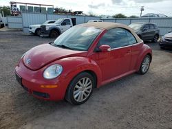 Volkswagen Beetle salvage cars for sale: 2008 Volkswagen New Beetle Convertible SE