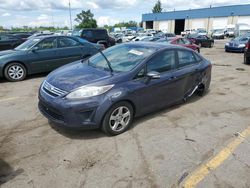 Salvage cars for sale from Copart Woodhaven, MI: 2013 Ford Fiesta SE