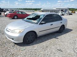 Honda Civic dx vp salvage cars for sale: 2004 Honda Civic DX VP