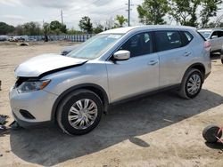 Salvage cars for sale from Copart Riverview, FL: 2015 Nissan Rogue S