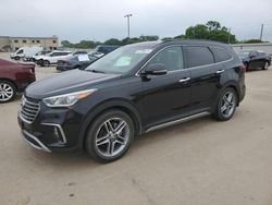 2017 Hyundai Santa FE SE Ultimate en venta en Wilmer, TX