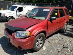 Salvage cars for sale from Copart Waldorf, MD: 2005 Ford Escape Limited