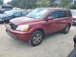 Honda salvage cars for sale: 2005 Honda Pilot EXL