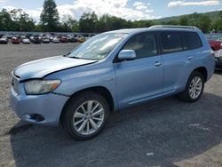 Toyota salvage cars for sale: 2009 Toyota Highlander Hybrid