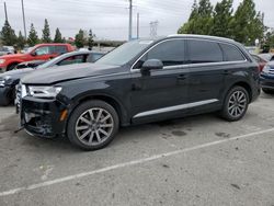 Salvage cars for sale from Copart Rancho Cucamonga, CA: 2019 Audi Q7 Premium