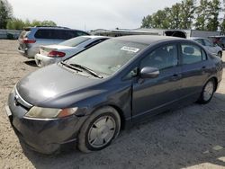 2008 Honda Civic Hybrid en venta en Arlington, WA