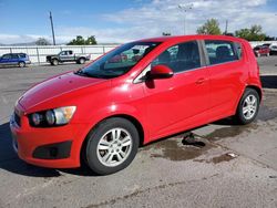 Chevrolet Sonic salvage cars for sale: 2014 Chevrolet Sonic LT