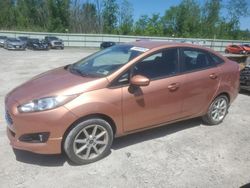 Vehiculos salvage en venta de Copart Leroy, NY: 2017 Ford Fiesta SE