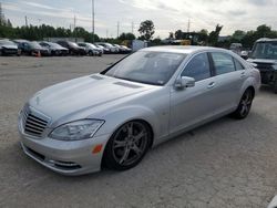 Mercedes-Benz salvage cars for sale: 2012 Mercedes-Benz S 550 4matic