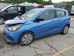 Chevrolet salvage cars for sale: 2017 Chevrolet Spark LS