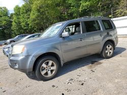 Honda salvage cars for sale: 2009 Honda Pilot EXL