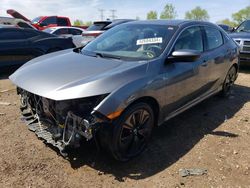 Honda Civic salvage cars for sale: 2018 Honda Civic EX