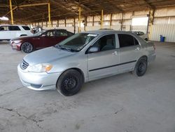 Toyota salvage cars for sale: 2003 Toyota Corolla CE