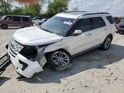 Vehiculos salvage en venta de Copart Cicero, IN: 2019 Ford Explorer Limited