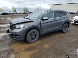 Salvage cars for sale from Copart Rocky View County, AB: 2014 Honda CR-V EX