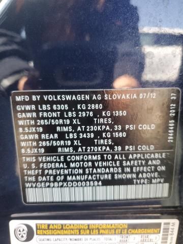 2013 Volkswagen Touareg V6 TDI