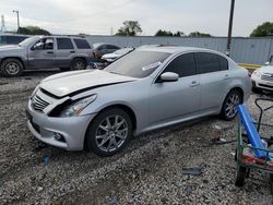 2012 Infiniti G37 en venta en Franklin, WI