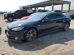 Tesla Model s salvage cars for sale: 2015 Tesla Model S 85