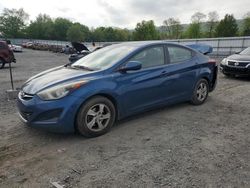 Salvage cars for sale from Copart Grantville, PA: 2014 Hyundai Elantra SE