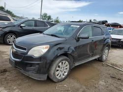 Chevrolet salvage cars for sale: 2011 Chevrolet Equinox LT