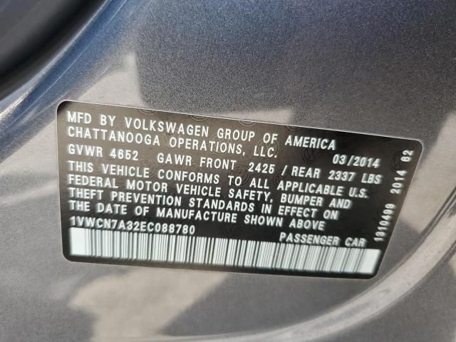 2014 Volkswagen Passat SEL