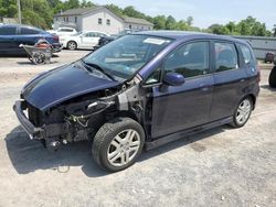 Salvage cars for sale from Copart York Haven, PA: 2008 Honda FIT Sport