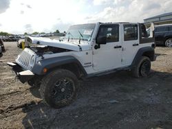 Jeep Wrangler Unlimited Sport salvage cars for sale: 2016 Jeep Wrangler Unlimited Sport