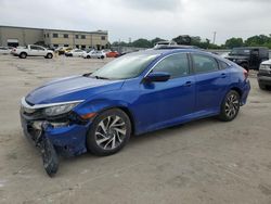 Salvage cars for sale from Copart Wilmer, TX: 2018 Honda Civic EX