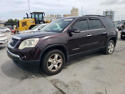 Salvage cars for sale from Copart New Orleans, LA: 2008 GMC Acadia SLT-2