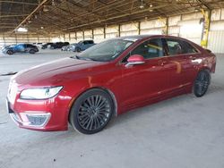 Lincoln salvage cars for sale: 2017 Lincoln MKZ Reserve