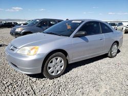 Salvage cars for sale from Copart Reno, NV: 2001 Honda Civic SI