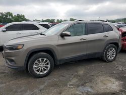 Jeep salvage cars for sale: 2019 Jeep Cherokee Latitude