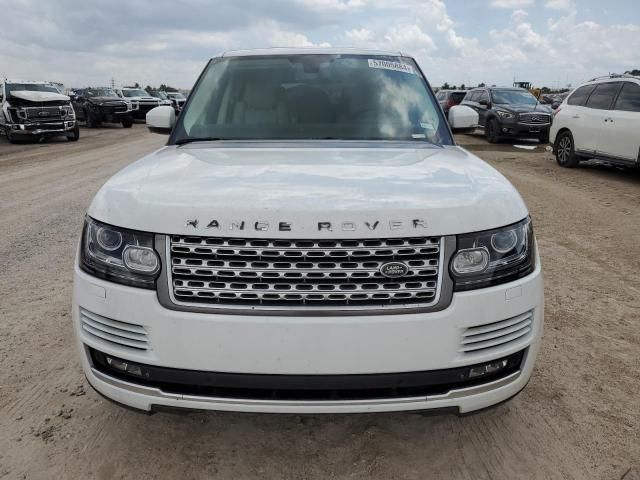 2015 Land Rover Range Rover HSE