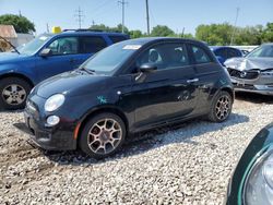 Vehiculos salvage en venta de Copart Columbus, OH: 2015 Fiat 500 Sport
