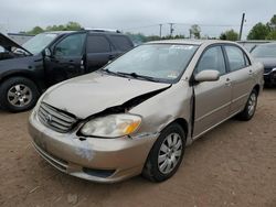 Toyota Vehiculos salvage en venta: 2004 Toyota Corolla CE