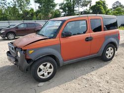 Honda salvage cars for sale: 2004 Honda Element EX