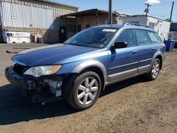 Subaru salvage cars for sale: 2008 Subaru Outback 2.5I