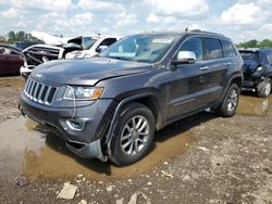 Salvage cars for sale from Copart Columbus, OH: 2014 Jeep Grand Cherokee Limited