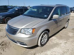 Salvage cars for sale from Copart Temple, TX: 2012 Chrysler Town & Country Touring