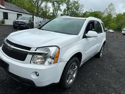 Chevrolet salvage cars for sale: 2007 Chevrolet Equinox LT