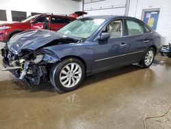 Hyundai salvage cars for sale: 2007 Hyundai Azera SE