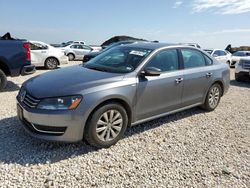 2015 Volkswagen Passat S en venta en Temple, TX