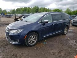 Chrysler Vehiculos salvage en venta: 2018 Chrysler Pacifica Limited