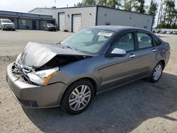 Salvage cars for sale from Copart Arlington, WA: 2010 Ford Focus SEL