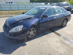 2006 Honda Accord SE en venta en Assonet, MA