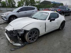 Mazda MX5 salvage cars for sale: 2017 Mazda MX-5 Miata Club