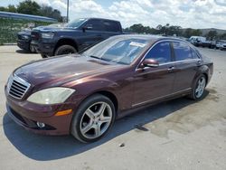 Salvage cars for sale from Copart Orlando, FL: 2007 Mercedes-Benz S 550