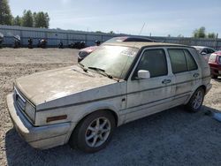 Volkswagen Vehiculos salvage en venta: 1992 Volkswagen Golf GL