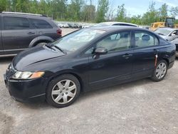 Salvage cars for sale from Copart Leroy, NY: 2006 Honda Civic LX